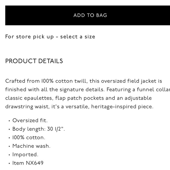 Madewell Oversized Field Jacket - Picture 12 of 12